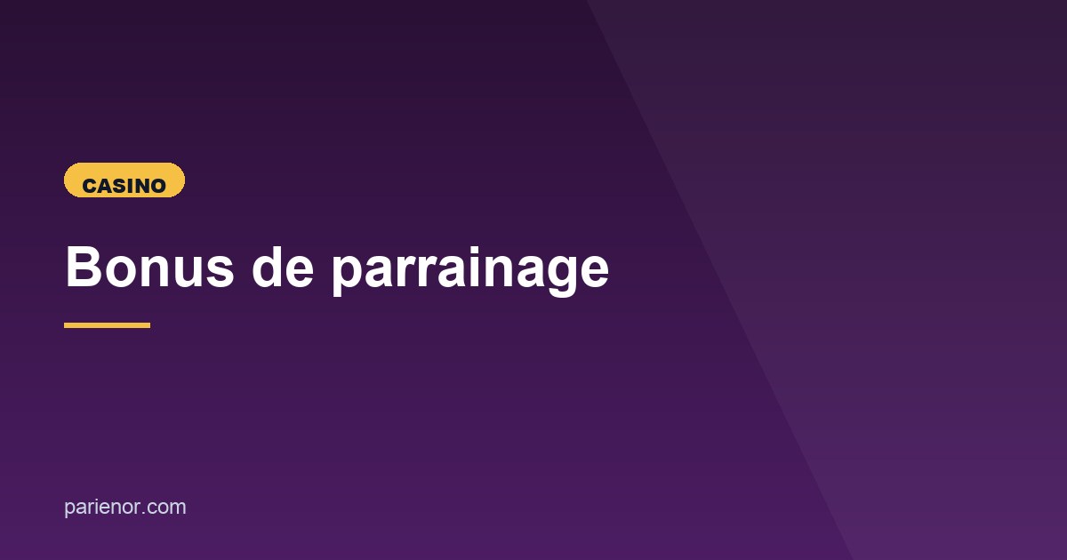 Illustration de l'article consacré au bonus de parrainage